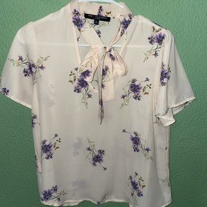 One Clothing Floral Creamy Blouse